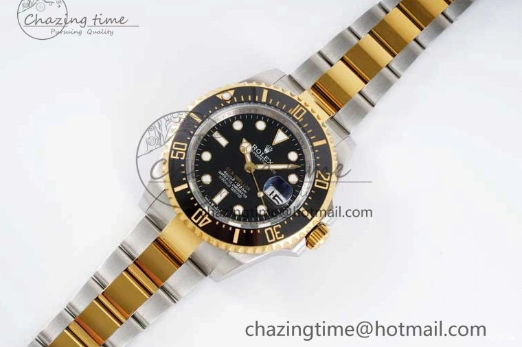 MiroTime 0127 Lightweight Sea-Dweller 126603 APF Best Edition Black Dial on SS YG Bracelet VR 2035